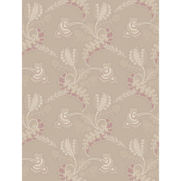Hartford - Toast Brown By Cole & Son |  | Paisley Wallcovering Print
