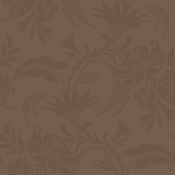 Cranley - Cocoa Brown By Cole & Son |  | Paisley Wallcovering Print