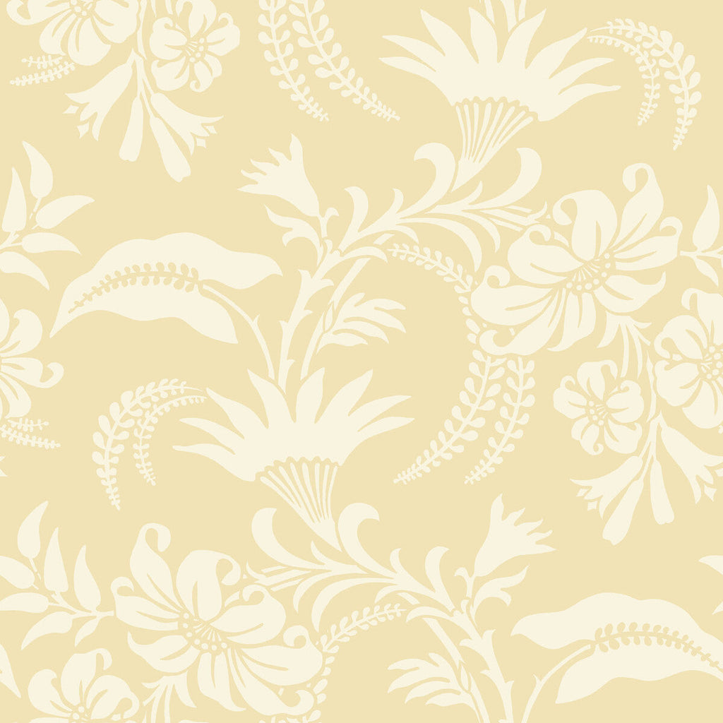Cranley - Yellow Yellow By Cole & Son |  | Paisley Wallcovering Print