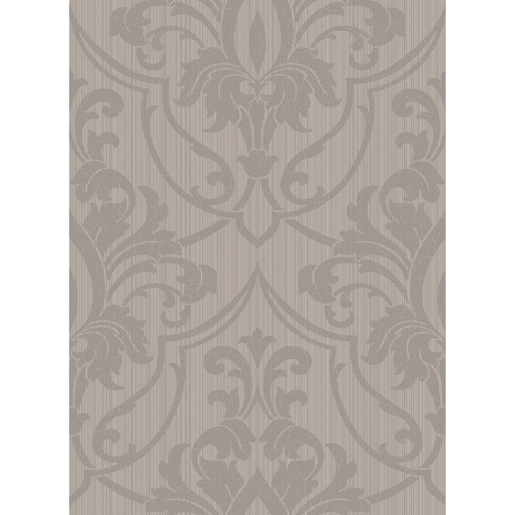 St Petersburg Dmk - Taupe Brown By Cole & Son |  | Damask Wallcovering Print