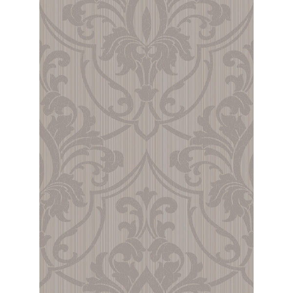 St Petersburg Dmk - Taupe Brown By Cole & Son |  | Damask Wallcovering Print