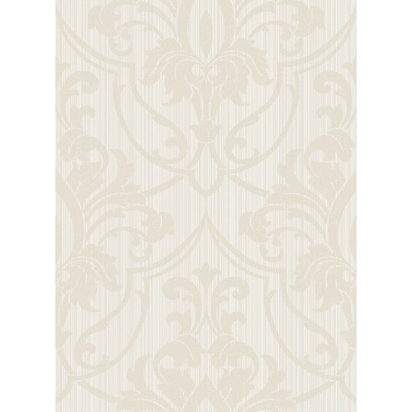 St Petersburg Dsk - Ecru Beige By Cole & Son |  | Damask Wallcovering Print