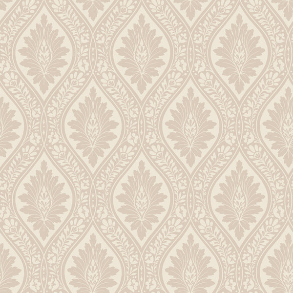 Florence - Tan Beige By Cole & Son |  | Damask Wallcovering Print