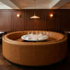 Vieques - Auburn Upholstered Banquette | Architectural Fabrics