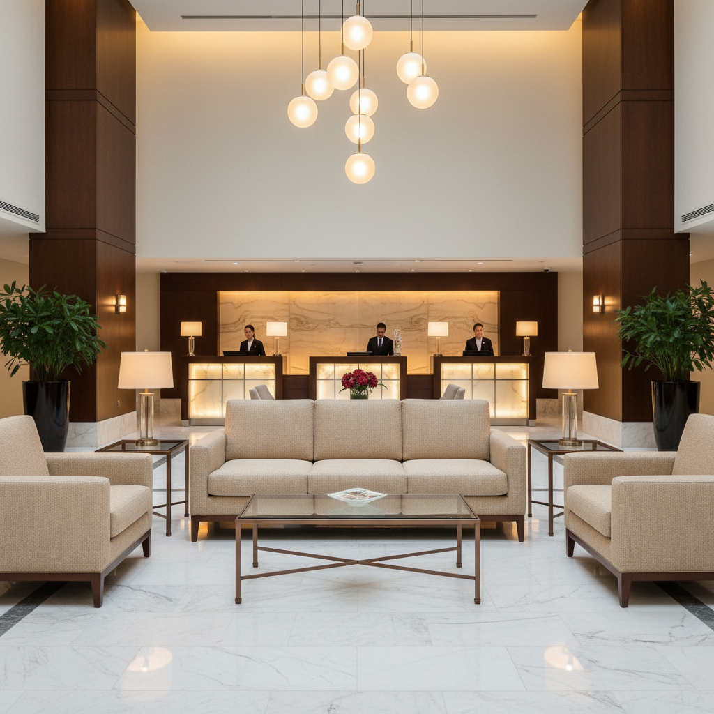 Subtle Pebble Grain Soft Sand Upholstered Sofa | Architectural Fabrics