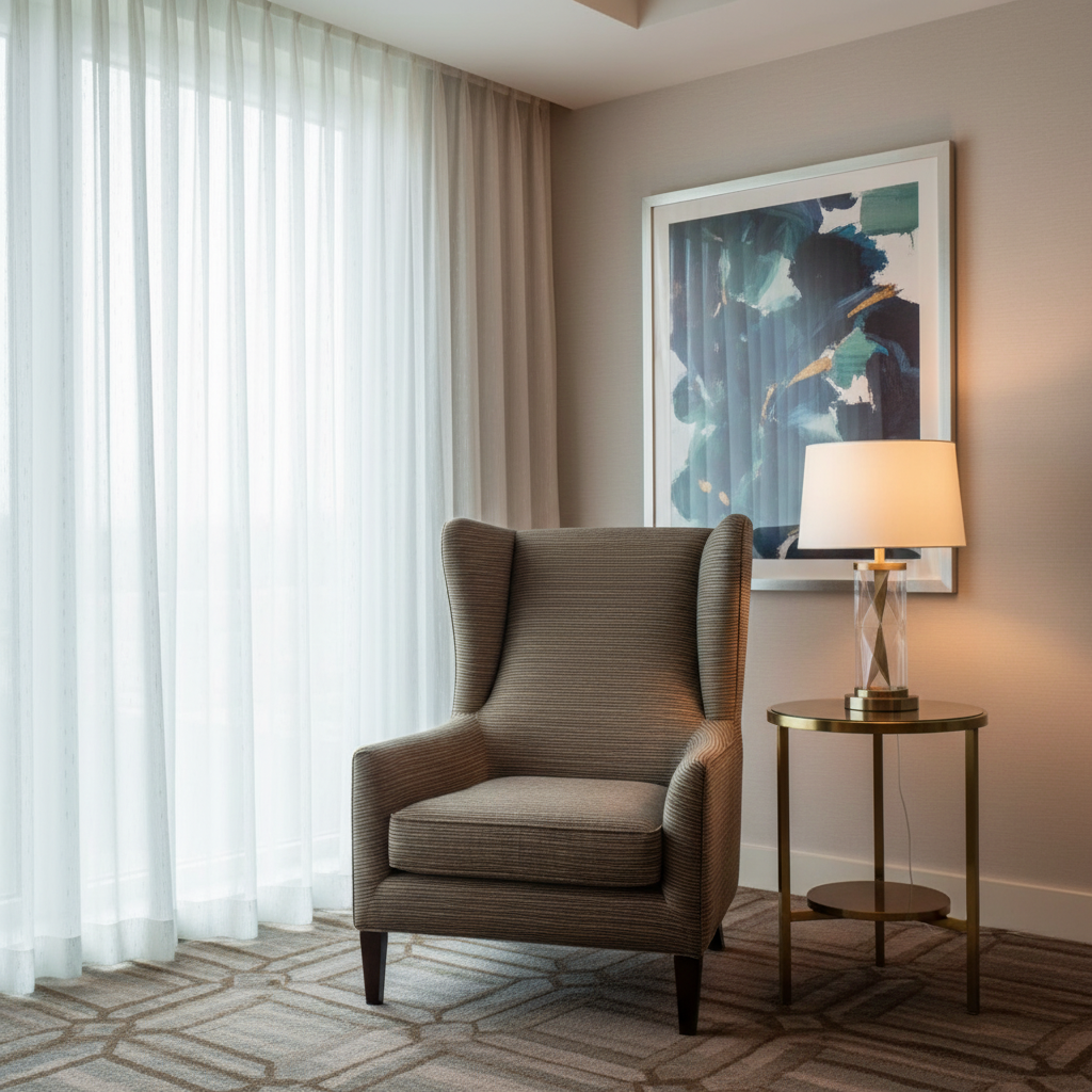 Storm Bay - Slate Upholstered Chair | Architectural Fabrics