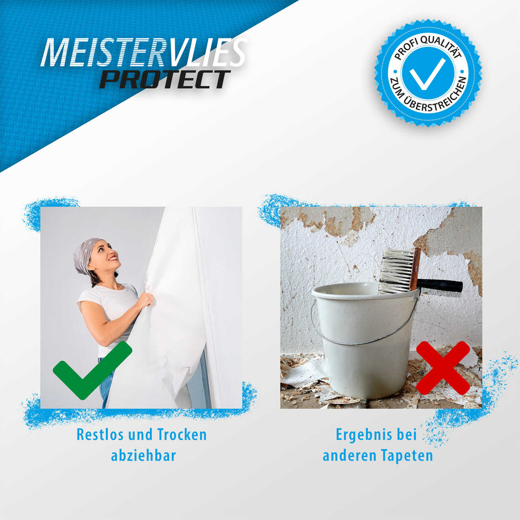 Meistervlies Create Paintable, White Wallcovering | AS Creation