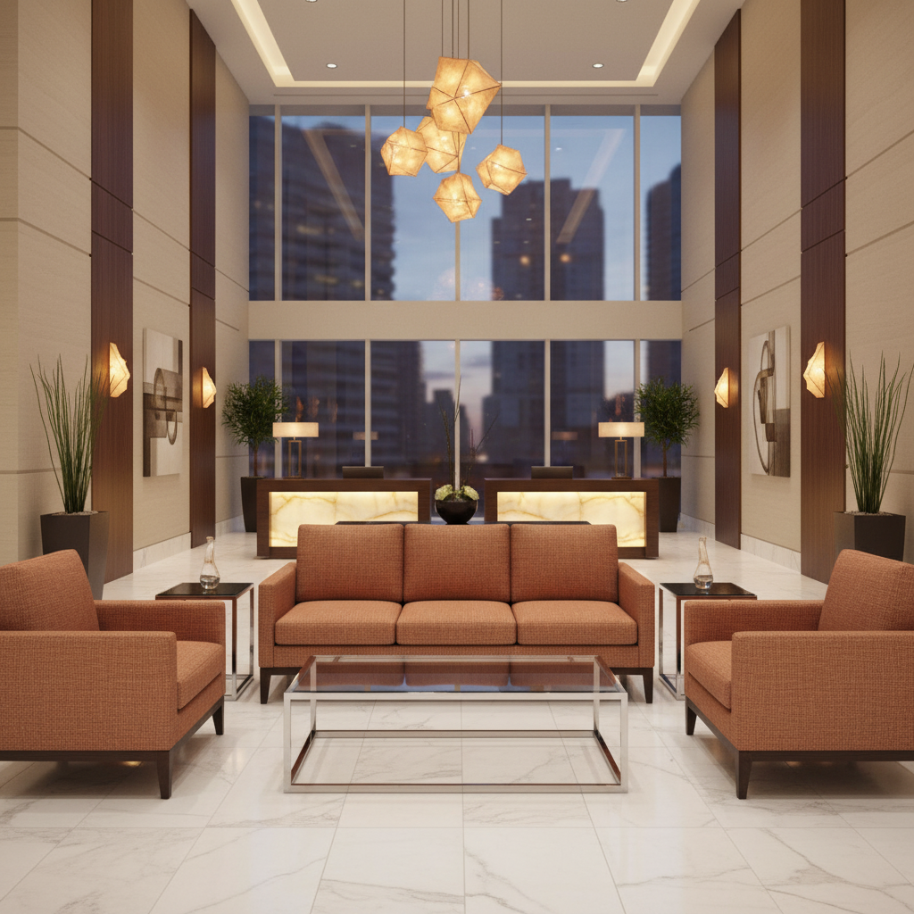 Abaca - Terracotta Weave Tekloom Performance Upholstered Sofa | Architectural Fabrics