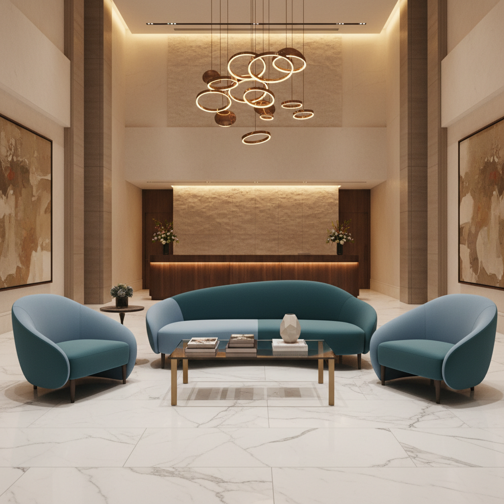 Dale City Flowers Upholstered Sofa | Architectural Fabrics