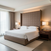 Puerto Plata - Walnut Upholstered Headboard | Architectural Fabrics