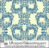 Noah's Baroque Skulls Wallcovering | DW Bespoke Studios