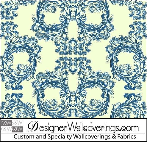 Noah's Baroque Skulls Wallcovering | DW Bespoke Studios