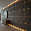 Storm Bay - Black Upholstered Wall Panel | Architectural Fabrics