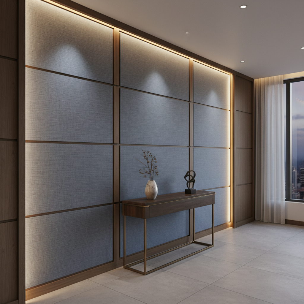 Turneffe - Harbor Upholstered Wall Panel | Architectural Fabrics