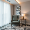 West End - Marina Upholstered Chair | Architectural Fabrics