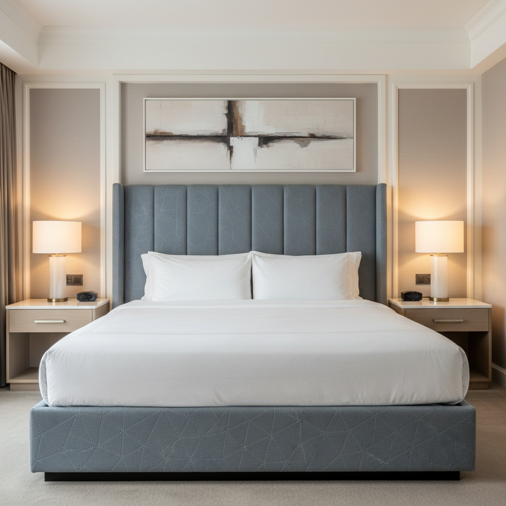 St. Barthelemy - Marlin Upholstered Headboard | Architectural Fabrics