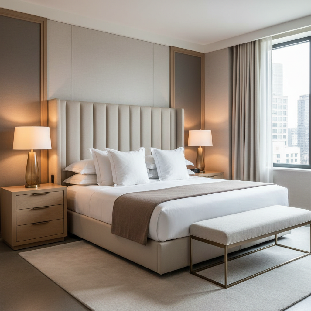 Monterey Mercury Upholstered Headboard | Architectural Fabrics