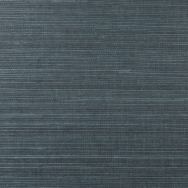 Nantucket Grasscloth Deep Sea Wallcovering | Phillipe Romano