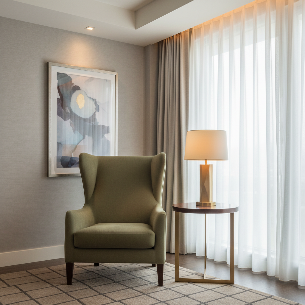 Maho Bay - Spring Upholstered Chair | Architectural Fabrics