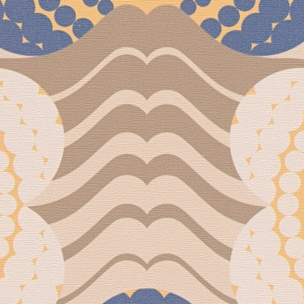 Retro Chic Beige Wallcovering | AS Creation