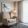 Rainbow Reef - Flannel Upholstered Chair | Architectural Fabrics