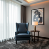 Runaway Bay - Blueberry Upholstered Chair | Architectural Fabrics