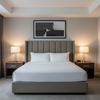 Sisal Bay - Slate Upholstered Headboard | Architectural Fabrics