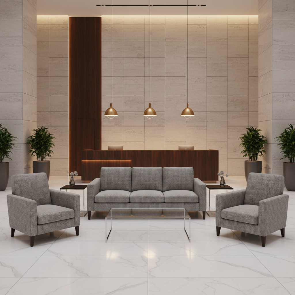 Sisal Bay - Night Upholstered Sofa | Architectural Fabrics