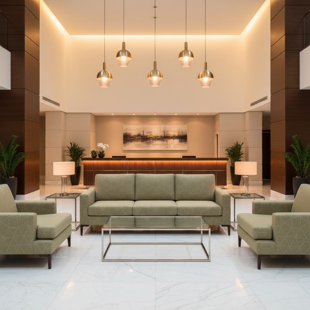 St. Barthelemy - Pear Upholstered Sofa | Architectural Fabrics