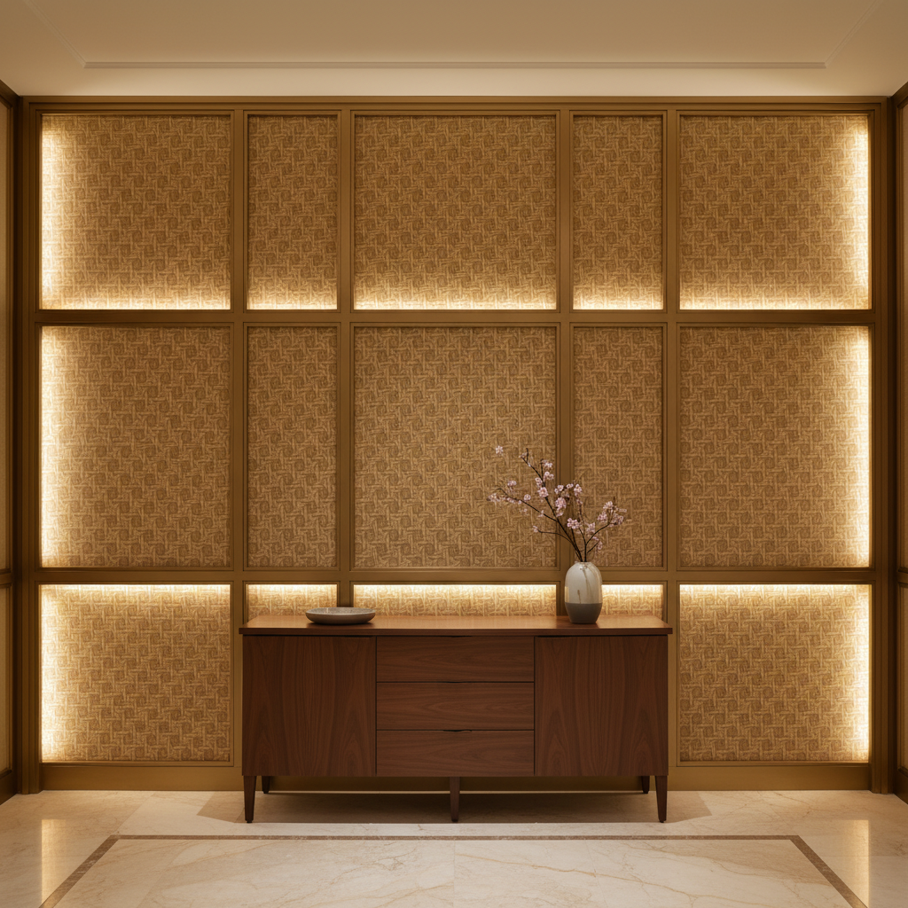 Basketry - Basketry Performance Vinyl Upholstered Wall Panel | Architectural Fabrics