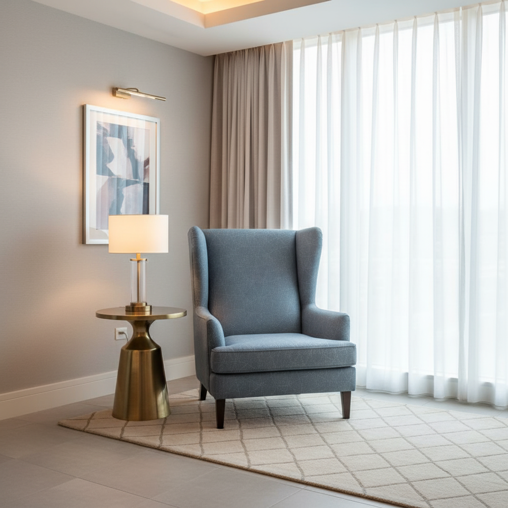 St. Barthelemy - Marlin Upholstered Chair | Architectural Fabrics