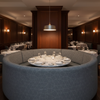 St. Barthelemy - Storm Upholstered Banquette | Architectural Fabrics