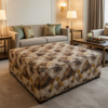 Trellis Bay - Madera Upholstered Ottoman | Architectural Fabrics