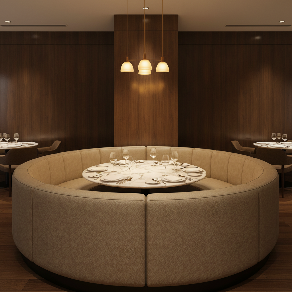 Trunk Bay - Field Upholstered Banquette | Architectural Fabrics