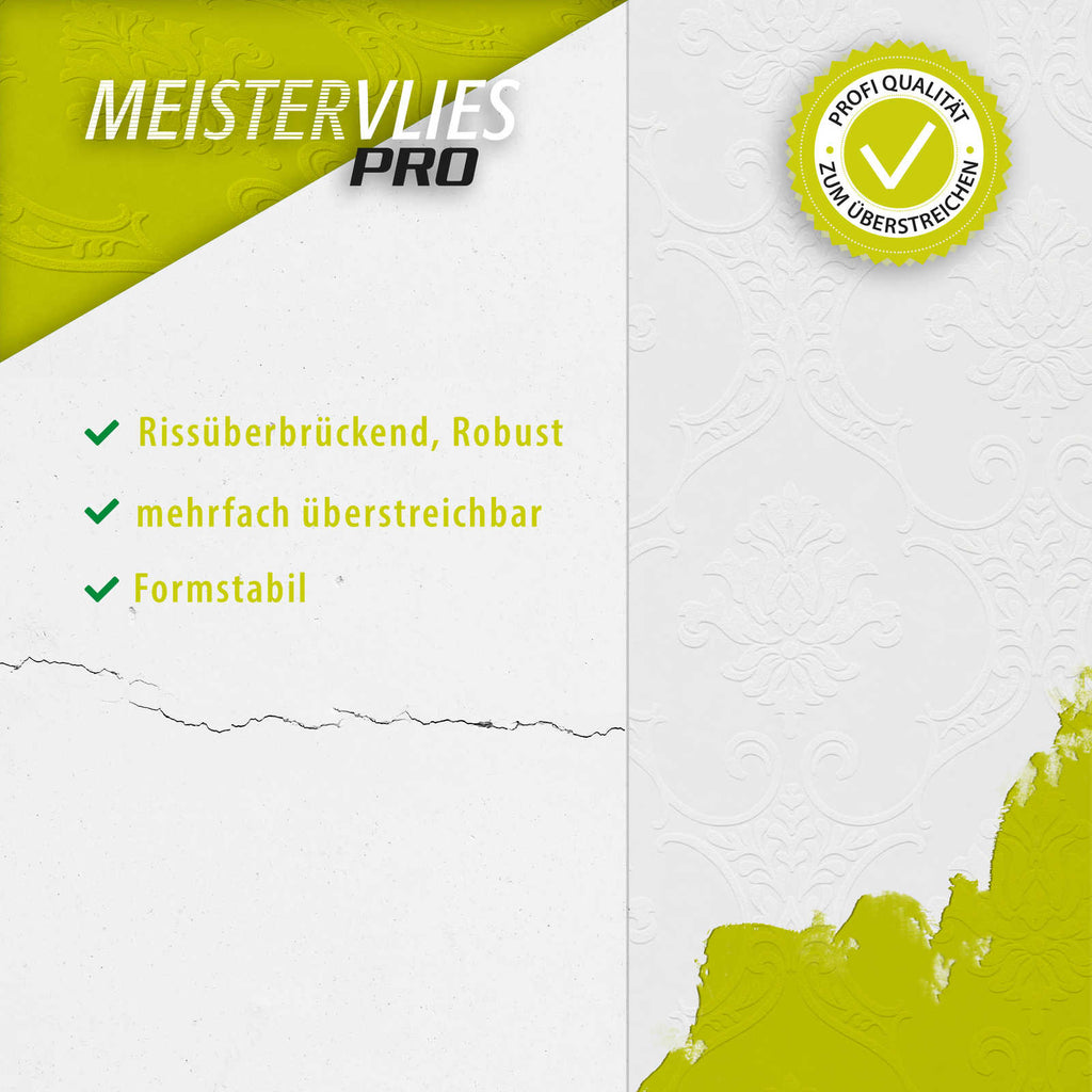 Meistervlies Create White Wallcovering | AS Creation