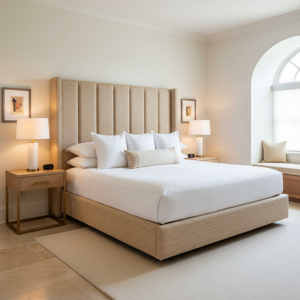 Azores - Azores Tekloom Performance Upholstered Headboard | Architectural Fabrics