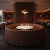 Bastia - Bastia Performance Polyurethane Upholstered Banquette | Architectural Fabrics