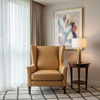 Aire Pebbled - Golden Wheat Breathable Polyurethane Upholstered Chair | Architectural Fabrics