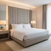 Axis - Axis Etched Polyurethane Upholstered Headboard | Architectural Fabrics