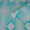 Retro Chic Blue Wallcovering | AS Creation