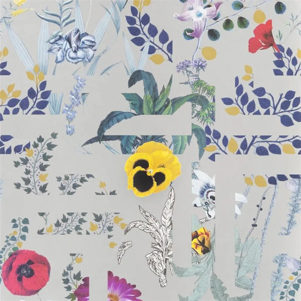 Primavera Labyrinthum 03 Grey Wallpaper | Christian Lacroix Europe