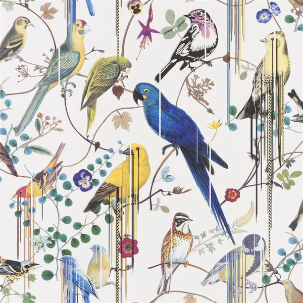Birds Sinfonia 02 Ivory Wallpaper | Christian Lacroix Europe