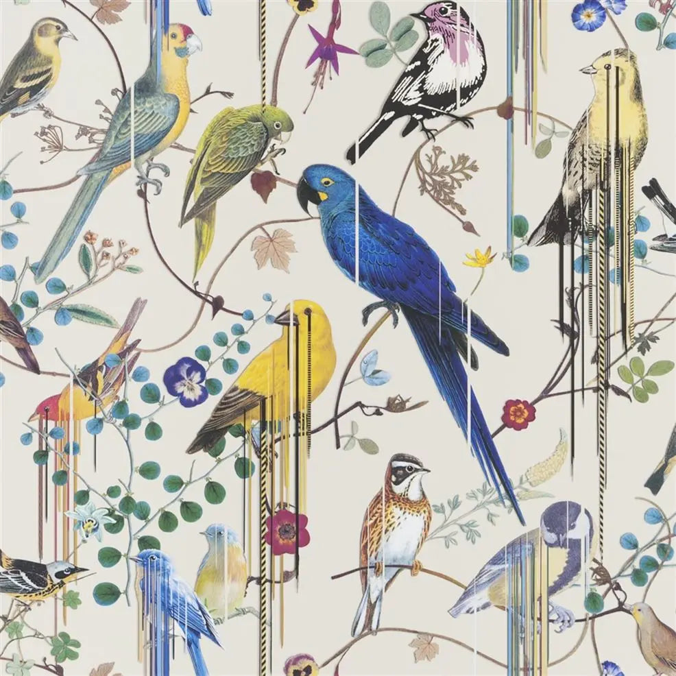 Birds Sinfonia 07 Cream Wallpaper | Christian Lacroix Europe