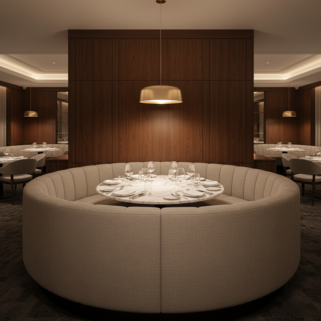 Aire Pebbled - Aire Pebbled Breathable Polyurethane Upholstered Banquette | Architectural Fabrics