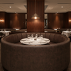 Alamo - Cocoa Bean Performance Vinyl Upholstered Banquette | Architectural Fabrics