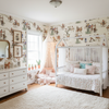 The Original Yeeha 1950's Cowboy Retro | Architectural Wallcoverings - Girls Western Chic Bedroom Room Setting
