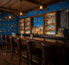 The Original Yeeha 1950's Cowboy - True Blue Mid-Century Modern | Architectural Wallcoverings - Western Bar Room Setting