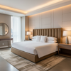 Tobago - Muddy Gold Upholstered Headboard | Architectural Fabrics