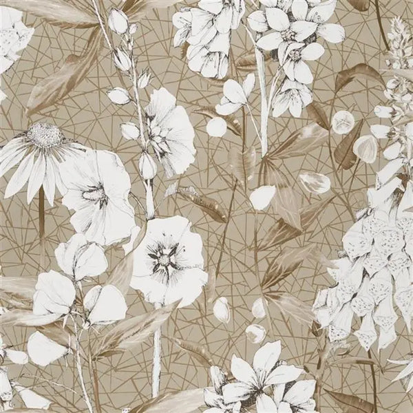 Emilie Botanical 05 Gold | Designer's Guild Europe