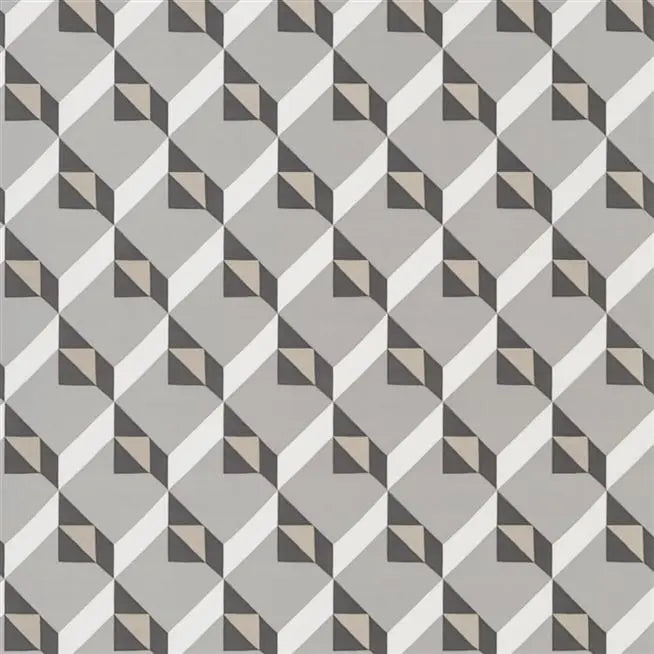 Dufrene Metallic 07 Noir Black Wallpaper | Designer's Guild Europe